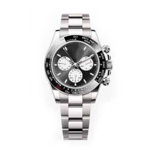 lemans Herenhorloge luxe DHgate 40 mm automatisch 2813 mechanisch saffier designer horloge 904L roestvrijstalen panda wijzerplaat Montre De Luxe horloges Horloges AAA