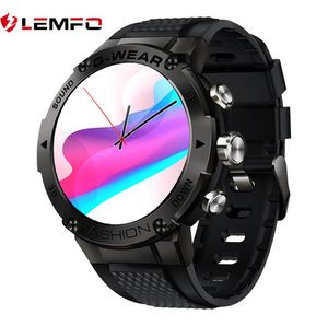 LEMFO K28H Smart Horloge Heren Bluetooth Oproep Aanpassen Wijzerplaten Muziek Super Lange Standby 3 Zijknoppen Sport Smartwatch 20216873385