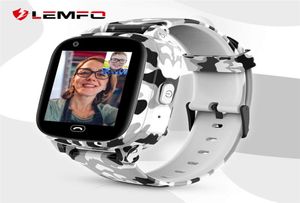 LEMFO LEC2 Pro 4G niños reloj inteligente GPS Wifi 650Mah batería bebé Smartwatch IP67 impermeable SOS para niños soporte tomar Video9154491