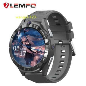 LEMFO LEM 16 2024 nouvelle mode montre intelligente hommes GPS Nano carte SIM 4G Android 12 900mah 6GB 128GB cuir lemfo lem16 montres intelligentes