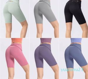 Lemon Align-mallas deportivas con realce para mujer, pantalones cortos deportivos sin costuras para gimnasio, cintura alta, para correr