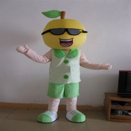 citroen jongen mascotte kostuums geanimeerd thema citroen fruit man cospaly cartoon mascotte karakter halloween carnaval party costume240b