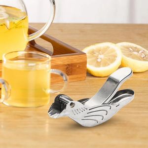 Limón Clip Manual Exprimidor de frutas Hogar Cocina Bar Gadget Forma de pájaro Exprimidor de cítricos Exprimidor de naranja de mano Máquina LX5374