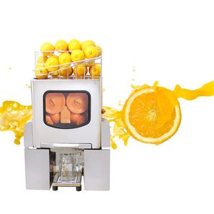 Presse-agrumes électrique Commercial en acier inoxydable, presse-agrumes automatique pour Orange, séparation du jus d'agrumes
