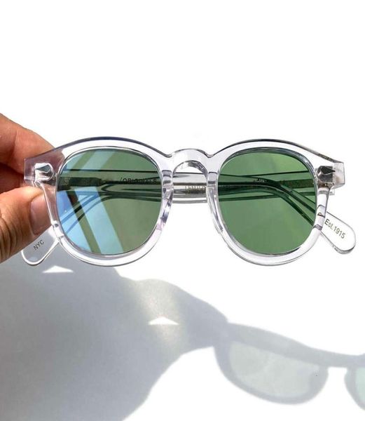 Lemtosh Johnny Depp Style HQ lunettes vert G15 lentille professionnelle personnaliser prescription myopie progressive lunettes de soleil UV4002092766