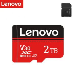 Tarjeta de memoria de alta velocidad de Lenovo 128GB 2TB 1TB 512GB 256GB 64GB 32GB Clase 10 Tarjeta Micro SD de Memoria SD impermeable para la cámara para la cámara del teléfono
