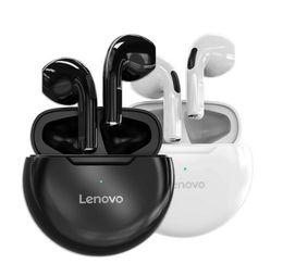 Lenovo HT38 Wireless Bluetooth 5.0 Écouteurs étanche TWS stéréo Sound Touch Control Contrôle Casquet Casquets 2024