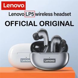 Lenovo LP5 HiFi Bluetooth Oortelefoon IPX5 Waterdichte Draadloze Oordopjes voor iPhone 13 Xiaomi Hoofdtelefoon Met Dual Mic LP40 Opgewaardeerd