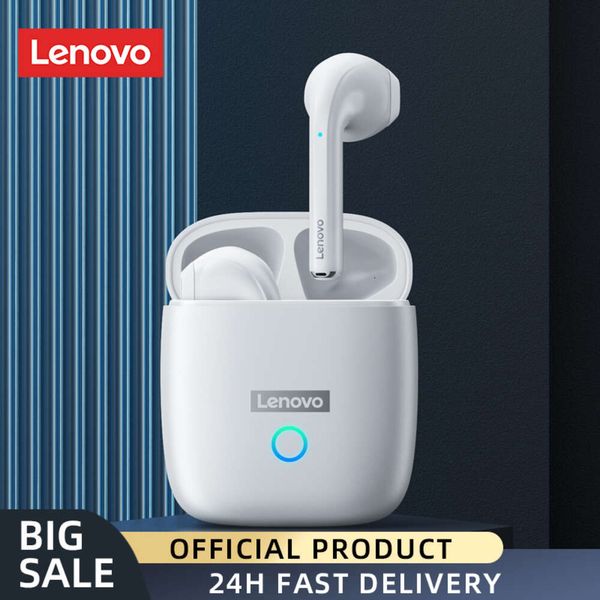 Lenovo LP50 Head Bluetooth TWS Headset Hifi stereo fon sans tête Air Universal Mini Earbuds avec micro