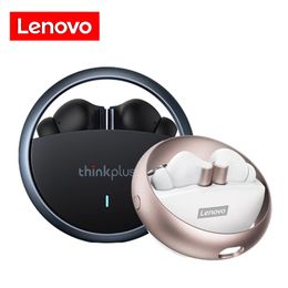 Lenovo LP60 auriculares Draadloze en el oído Sport Bluetooth auriculares Hifi Lage Latentie Juego auriculares RuisonderDrukking Met Microfoon