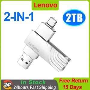 Lenovo USB Flash Drives 2TB USB 3.0 PENDRIE MÉTAL-METAL HIGH SPED 1 To