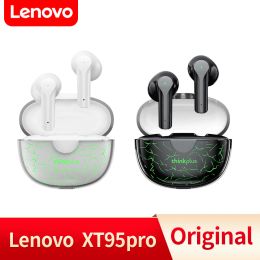 Lenovo XT95 Pro Bluetooth 5.1 Écouteur 9d Hifi Sound étanche Réduire le bruit Tws Tws Wireless Earbuds avec micro-tassettes de sport de micro