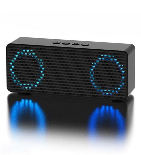 LENRUE A12 Pro altavoz estéreo bluetooth luces de respiración coloridas altavoces duales subwoofer pesado altavoz Bluetooth portátil para el hogar 22691412