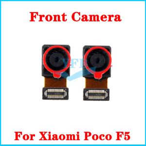 Lentille 10pcs pour Xiaomi POCO F5 Pro Camera frontal arrière arrière arrière principal ultrawide profondeur de module de caméra flexible câble