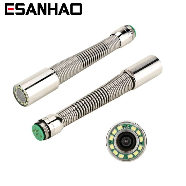 Lente 17/23 mm 512Hz/720/1080p cabezal y conector de cámara AHD, para la cámara de inspección de tubería, endoscopio industrial de la tubería de alcantarillado de drenaje