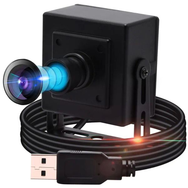 Caméra USB de l'objectif 2MP IMX323 Caméra UVC webcam UVC Full HD 1080p avec objectif non distorsion pour Android Linux Raspberry Pi Mac