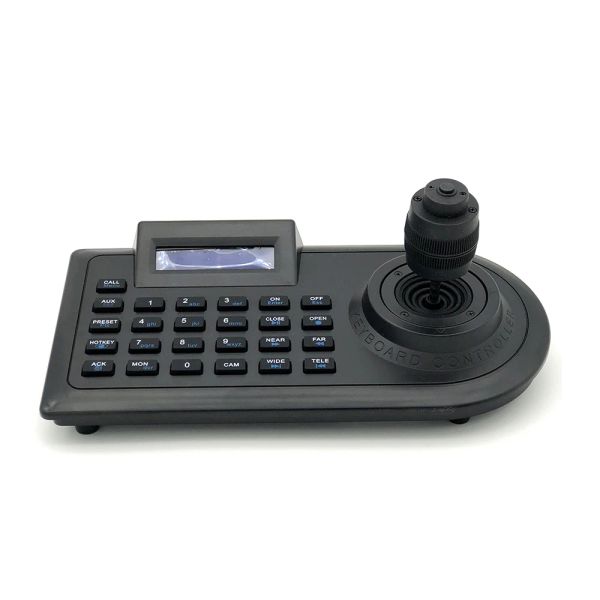 Controlador de teclado 4D para lentes para CCTV PTZ AHD Cámara DVR Matriz Sistema de conmutación de Matriz RS485 Joystick de comunicación 4KD