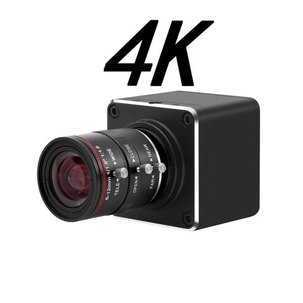 Caméra HDMI d'objectif 4K 2160p30 / 25 / 24fps 1080p60 / 50/30/25fps 1080i60 / 50fps, industrie de la webcam en streaming C / CSMount avec objectif 612 mm