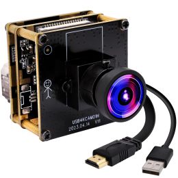 Lens 4K HDMI USB Industrial Camera Module MJPEG / YUY2 / H.264 / H.265 CMOS IMX415 USB webcam pour Windows Android Linux Mac