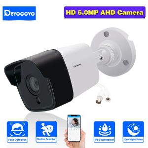 Lente 5MP HD 1080P Híbrido 6in1 TVI CVI AHD 5MP DVR CVBS CCTV Sensor analógico de cámara analógica exterior para el sistema CCTV DVR Sistema DVR de CCTV Home Xmeye Bnc