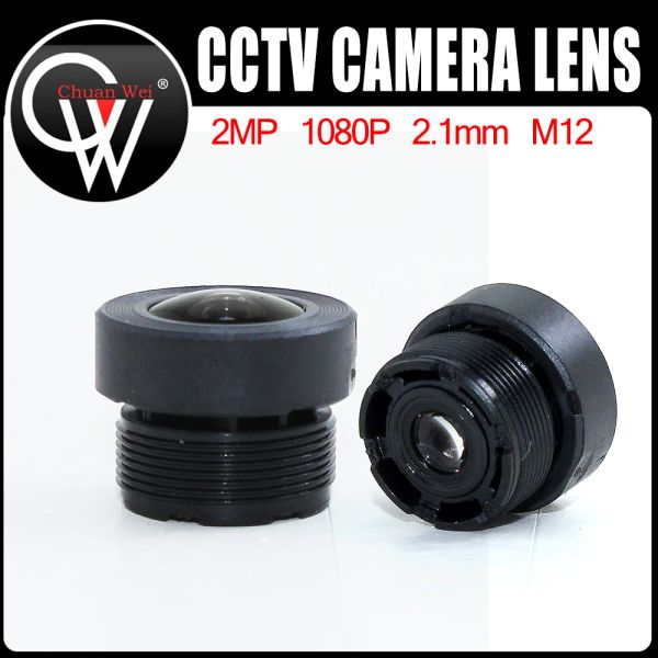 Lentille 5pcs / lot 1080p 2,1 mm lentille CCTV F2.35 1/3 