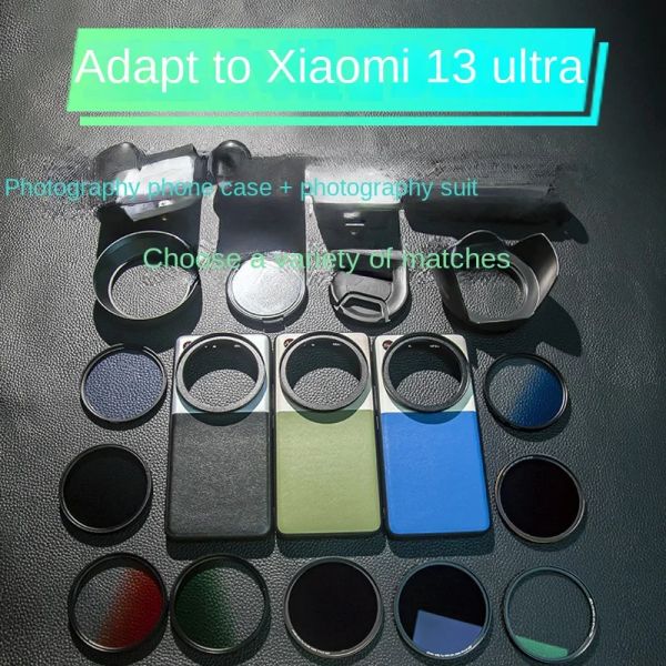 Lentille 67 mm Fotorgear Téléphone Filtre de boîtier pour xiaomi 13 Ultra CPL Black Mist Nd Filter Lens Couver 67mm Macro Lens