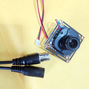 Lentilles 720p 1080p 5MP AHD PCB Camera PCB Camera avec objectif HD 3,6 mm avec prise en charge du câble pour IR LED SMTKEY 1MP AHD Caméra pour le système AHD