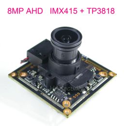 Lens 8.0MP, 8MP, 4K AHD -cameramodule 1/2.8 "IMX415 +TechPoint TP3818, PCB -kaart +M12 Lens +OSD -kabel