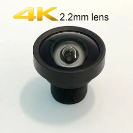 Lentille 8MP 4K MINI 2,2 mm HD LENS 1 / 2,5 pouces IR NODISTORDE F1.8 M12 LENS POUR LECTRE AHD IP CAME CCTV avec filtre IR 650 Nm