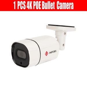 Lens 8MP 4K POE IP CAME CAMERIE IPEMPHERNIE INFRARGE INFRARGE NOBILE VIDE VIDEO SECTIONNEMENT