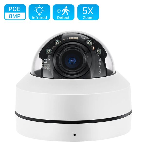 Lens 8MP 4K PTZ IP Camera