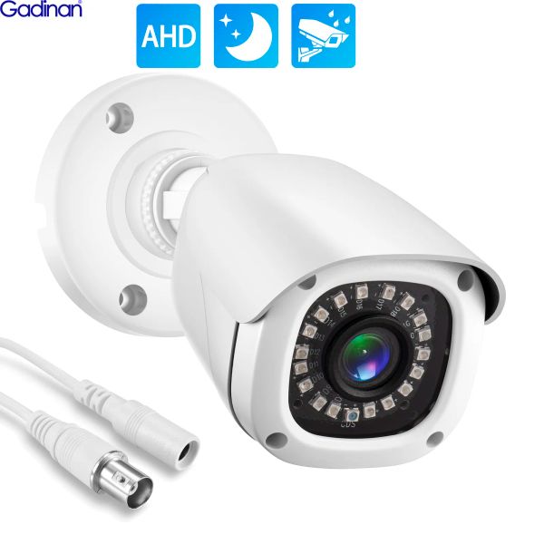 Lente AHD Camera 720p 1080p 5MP Alta definición de alta definición Vigilancia Home Infrarroja Visión nocturna BNC CCTV SEGURIDAD Outdoor Bullet Camera