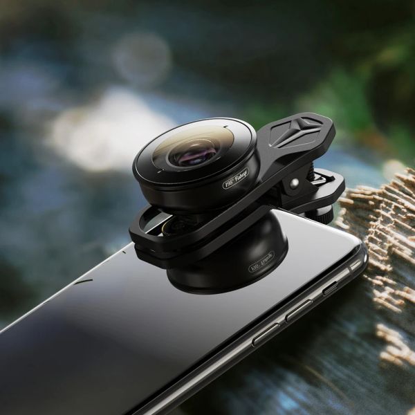 Lentille Apexel Clip universel 195 degrés Super Fish Eye Camera Fisheye Lens pour Apple iPhone Samsung Xiaomi Huawei Mobile Phone Lens