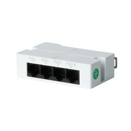 Lens azishn 1 tot 3 poort poe ethernet poe repeater poorten snel IEEE802.3AF/bij 10/100m stroompoortuitgang voor POE Switch NVR IP -camera