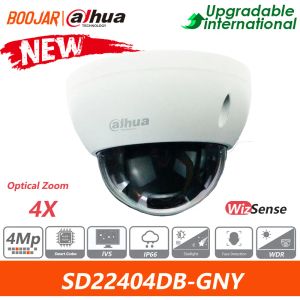 Lens Dahua Originele SD22404DBGNY 4MP 4X Starlight WizSense Network PTZ Camera ondersteunt gezichtsdetectie IV's (perimeterbescherming)