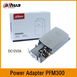 Lente dahua pfm300 dc12v2a adaptador de potencia impermeable accesorios de cámara de alimentación de cctv dhpfm300 ac180 ~ 264V protección de voltaje de fuego
