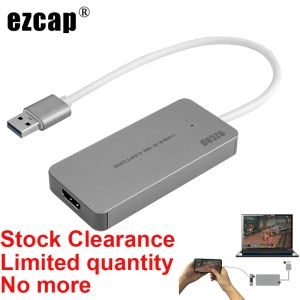 Lente EZCAP265 USB 3.0 1080p 60fps HDMI Video Capture Videocapture Plate para Xbox PS4 Juego en vivo Redacción de cámara PC DVD