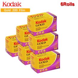 Lente para Kodak Gold 200 35 mm Film 36 Exposición por rollo Fit para cámara M35 / M38 (Fecha de vencimiento: 2024) Film clásica