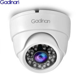 Lens Gadinan Ahd Dome CCTV Camera 5MP 1080P 720P IR MINI 1.0MP 2.0MP 5.0MP AHD CAME BNC INDOOR IR Cut Filter 24leds Vision nocturne