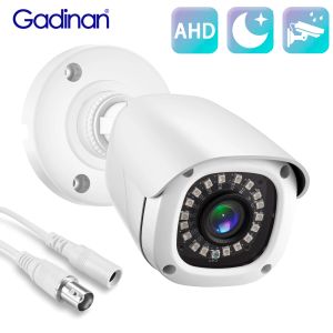 Lens Gadinan Outdoor Ahd 5MP Camera HD 720p 1080p Bullette de surveillance filaire à la maison Ircut infrarouge Vision nocturne BNC CCTV Camer de sécurité