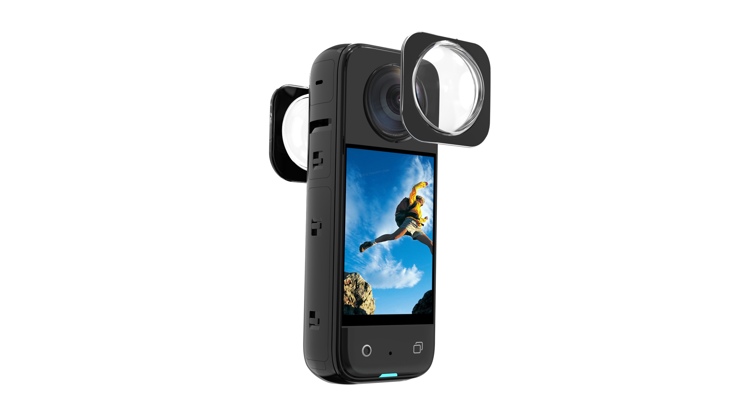 Lensvakter för Insta360 X3 Anti-Scratch Premiun Lens Protector Cap för Insta 360 X3 Camera Sticky Protective Guard Accessories