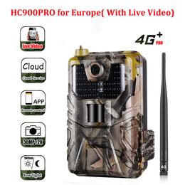 Lens Hc900pro Cellular 4g Trail Camera 30mp 940nm Invisible Infrared Sms P Hunting Cameras 0.2s Trigger Photo Traps Wild Monitorin