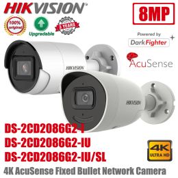 Lens Hikvision DS2CD2086G2IU / SL 8MP 4K POE IR ACUSENSE BECLIDE Mic DS2CD2086G2IU MINI CAMER