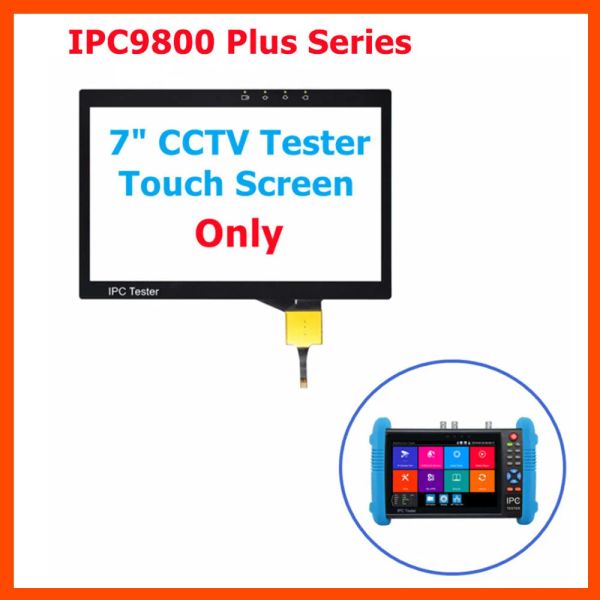 Lente IPC9800 Pantalla de prueba IP Camera Tester IPC1800Adh Plus IPC9800 Plus CCTV Tester Touch Screen Repare 4K Tester LCD