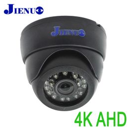 Lente jienuo 4k HD Cámara AHD Dome Vigilancia de seguridad Infrarroja Visión nocturna 720p 1080p 5MP TVI CVI CCTV 2MP Video Home Cam Monitor