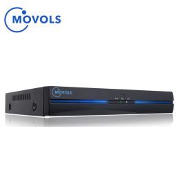 Lens Movols 4K Video Surveillance Camerasysteem Poe 8 Port NVR