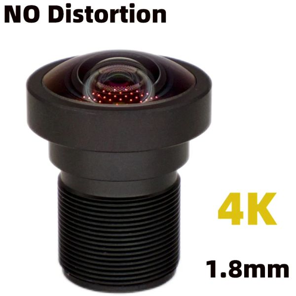 Lentilles sans distorsion HD 4K M12 Montur Lens 1,8 mm 1/2,8 
