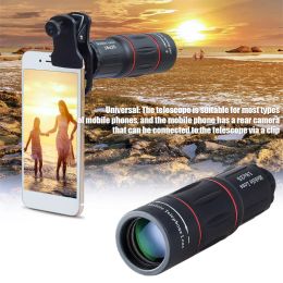 Lens Telefoon Telescoop Telelens 18x Zoomlens met statief monoculaire mobiele telefooncameralens voor smartphones Lente para celular