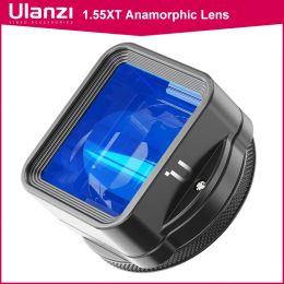 Lens Ulanzi 1.55XT Anamorphic Lens for iPhone 13 12 Mini Pro Max 11 1.55X Wide Screen Video Widescreen Slr Movie Videomaker Filmmaker