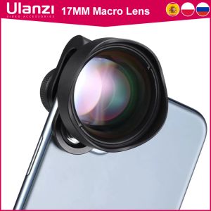 Lens Ulanzi 10x Macro Phone Camera Lens Optical Glass Universal Lens pour Android iPhone Piexl One plus Xiaomi Huawei